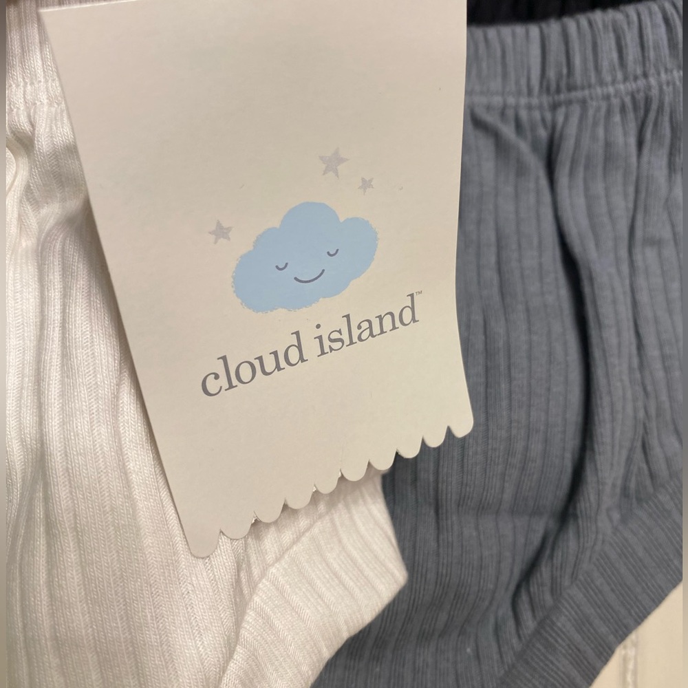 Cloud Island Cozy Comfy Bloomers - Black, Gray, and Cream 3 Pack NWT - Picture 6 of 6
